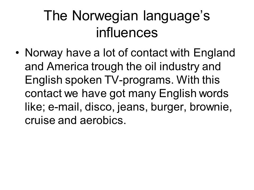 Norwegian Language Programs