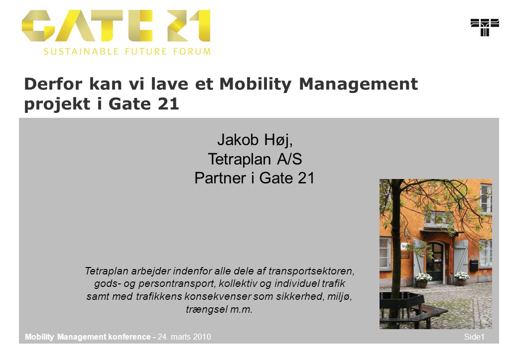 Mobility Management konference - 24.