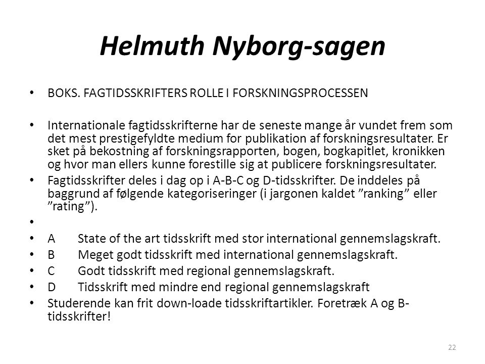 22 Helmuth Nyborg-sagen BOKS.