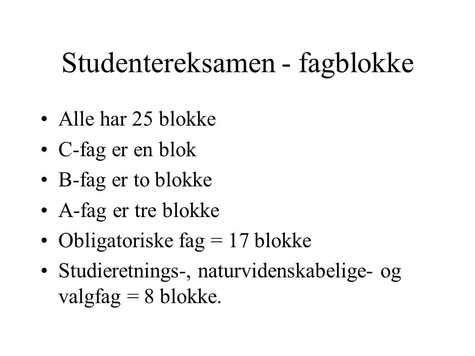 Studieretningsvalg På DG 2015 Aftenens Forløb: –Orientering Om ...