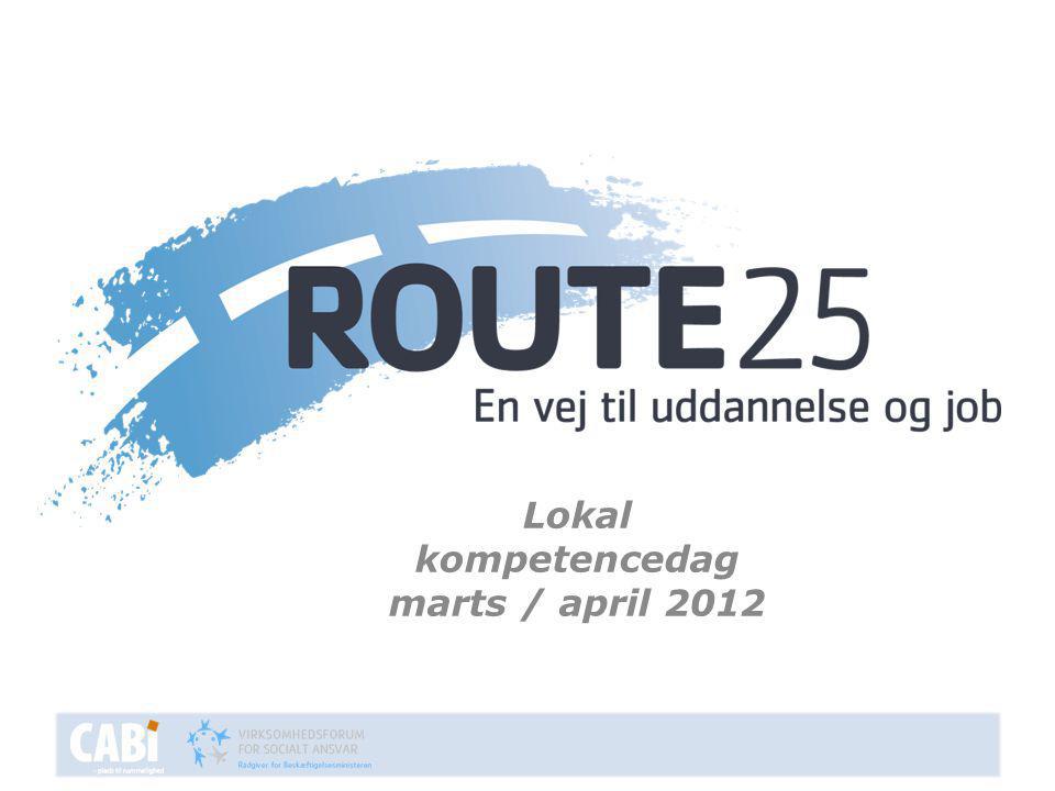 Lokal kompetencedag marts / april 2012