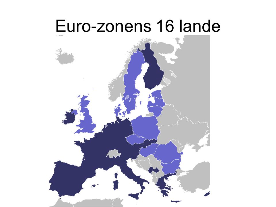 Euro-zonens 16 lande