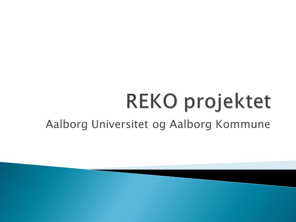 Aalborg Universitet og Aalborg Kommune