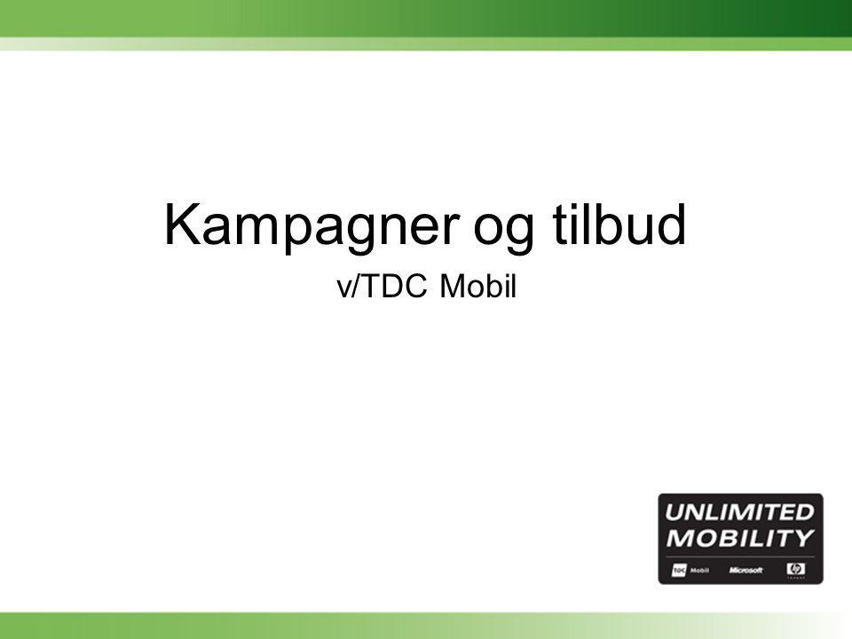 Kampagner og tilbud v/TDC Mobil