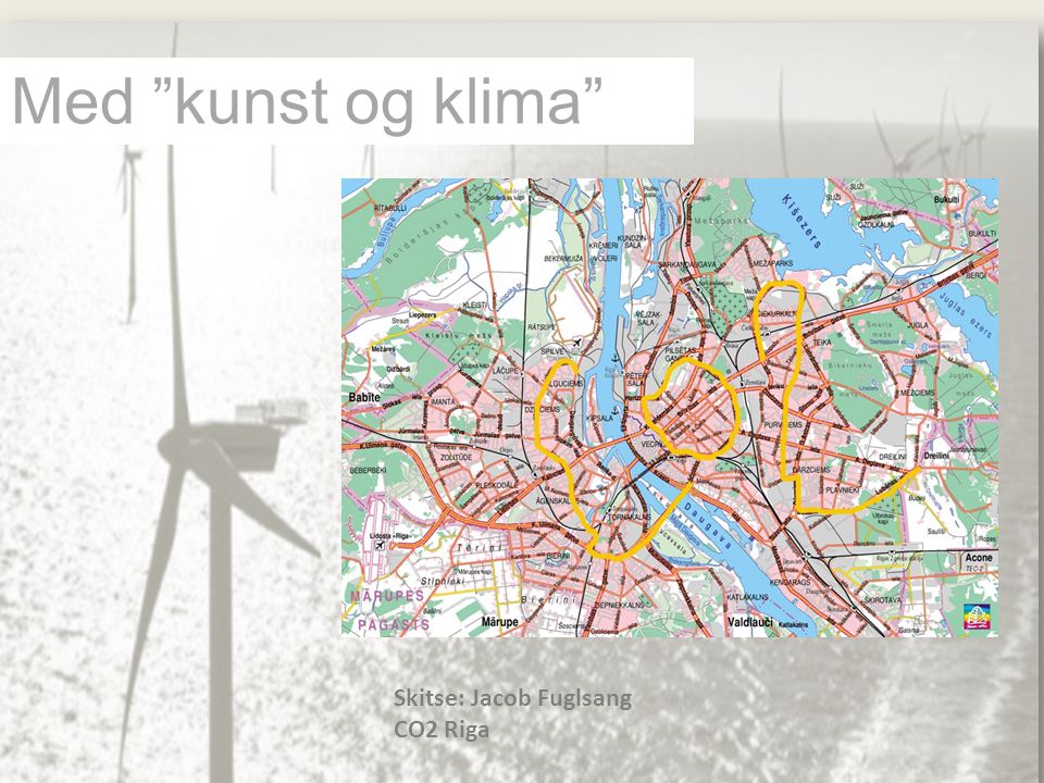 Med kunst og klima Skitse: Jacob Fuglsang CO2 Riga