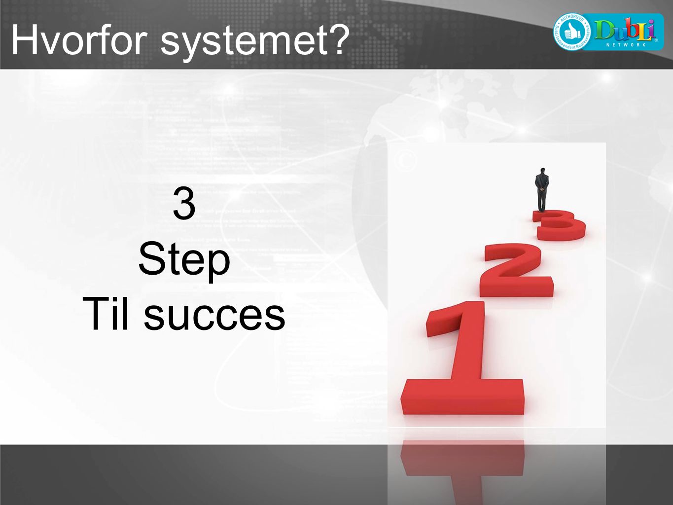 3 Step Til succes Hvorfor systemet