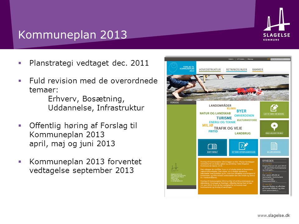 Kommuneplan 2013  Planstrategi vedtaget dec.
