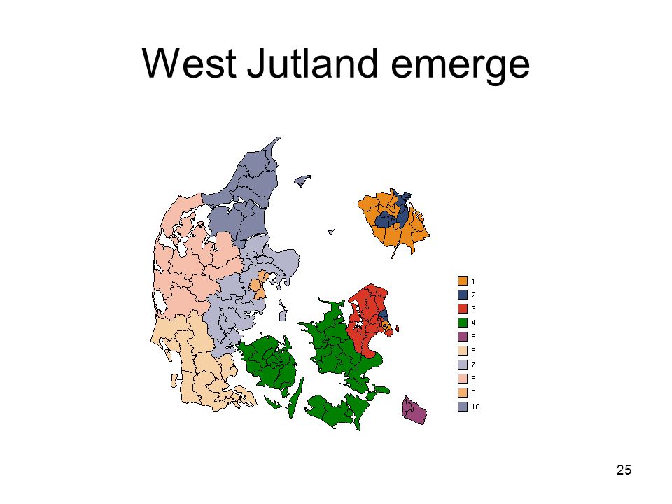 25 West Jutland emerge