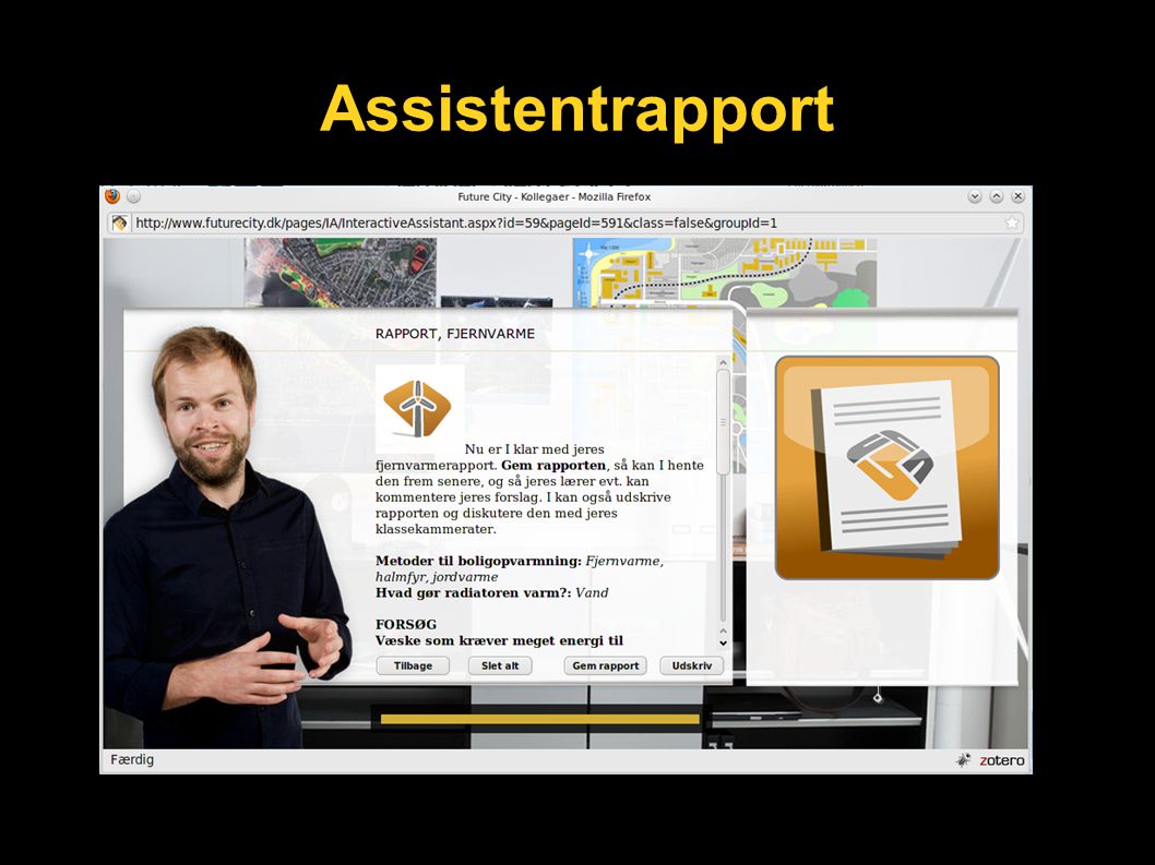 Assistentrapport